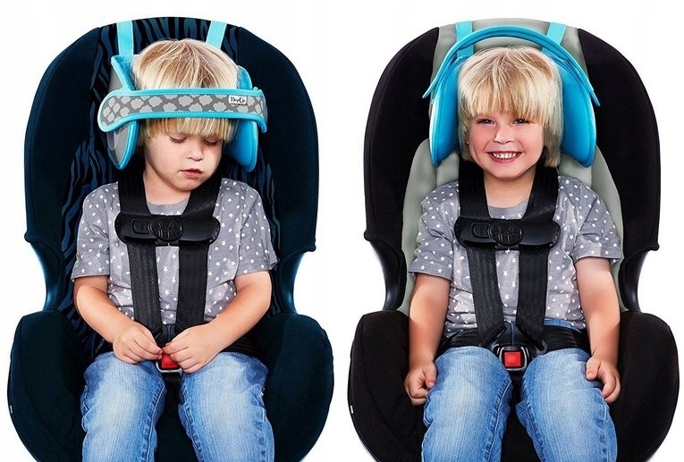 NAPUP Opaska podtrzymująca głowę w foteliku BLUE EAN (GTIN) 4059864085681