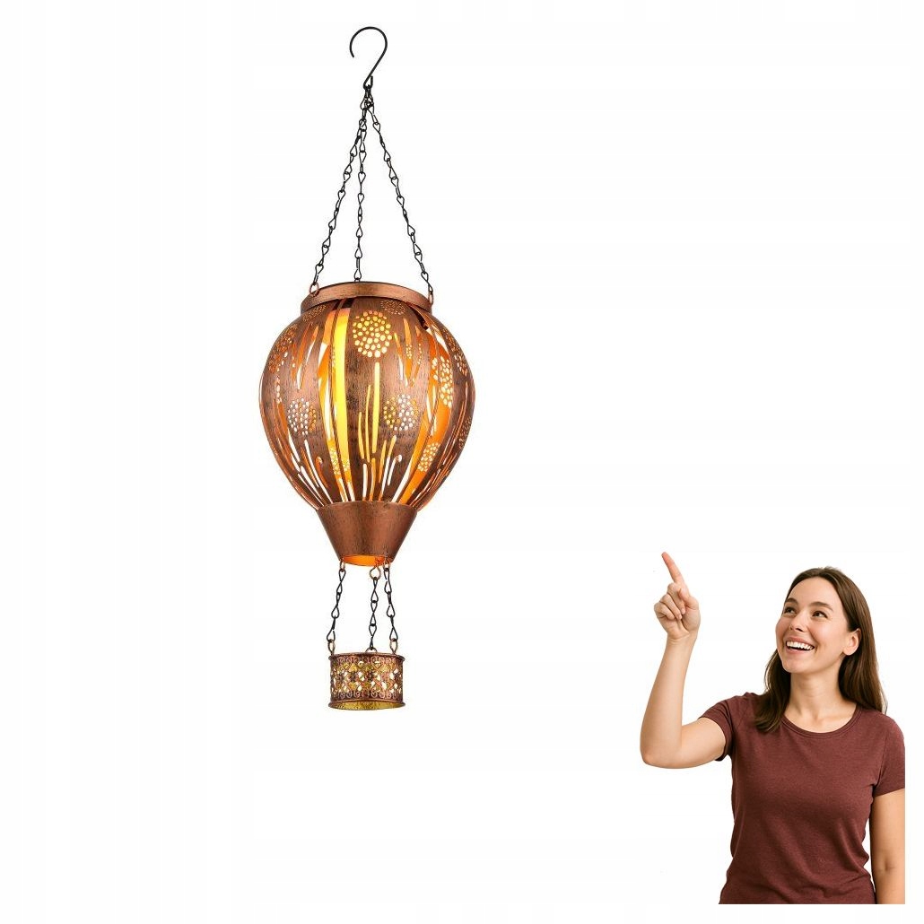 Solární lampa Led 12x0,024W pro zavěšení balónu na zahřátý vzduch Sola