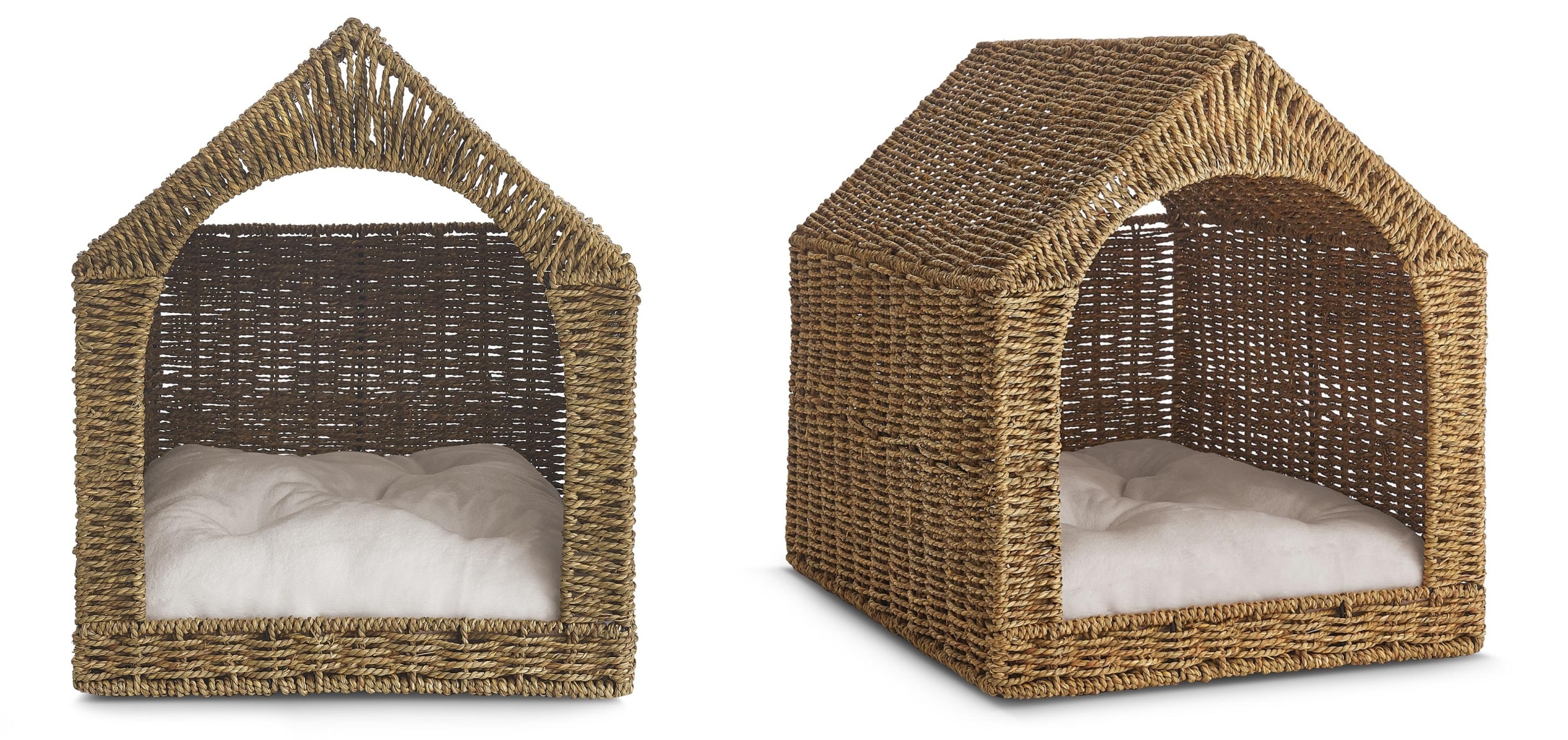 Pelíšek Domeček Pro Psa Pro Kočky S Měkkou Vyjímatelnou Poduškou