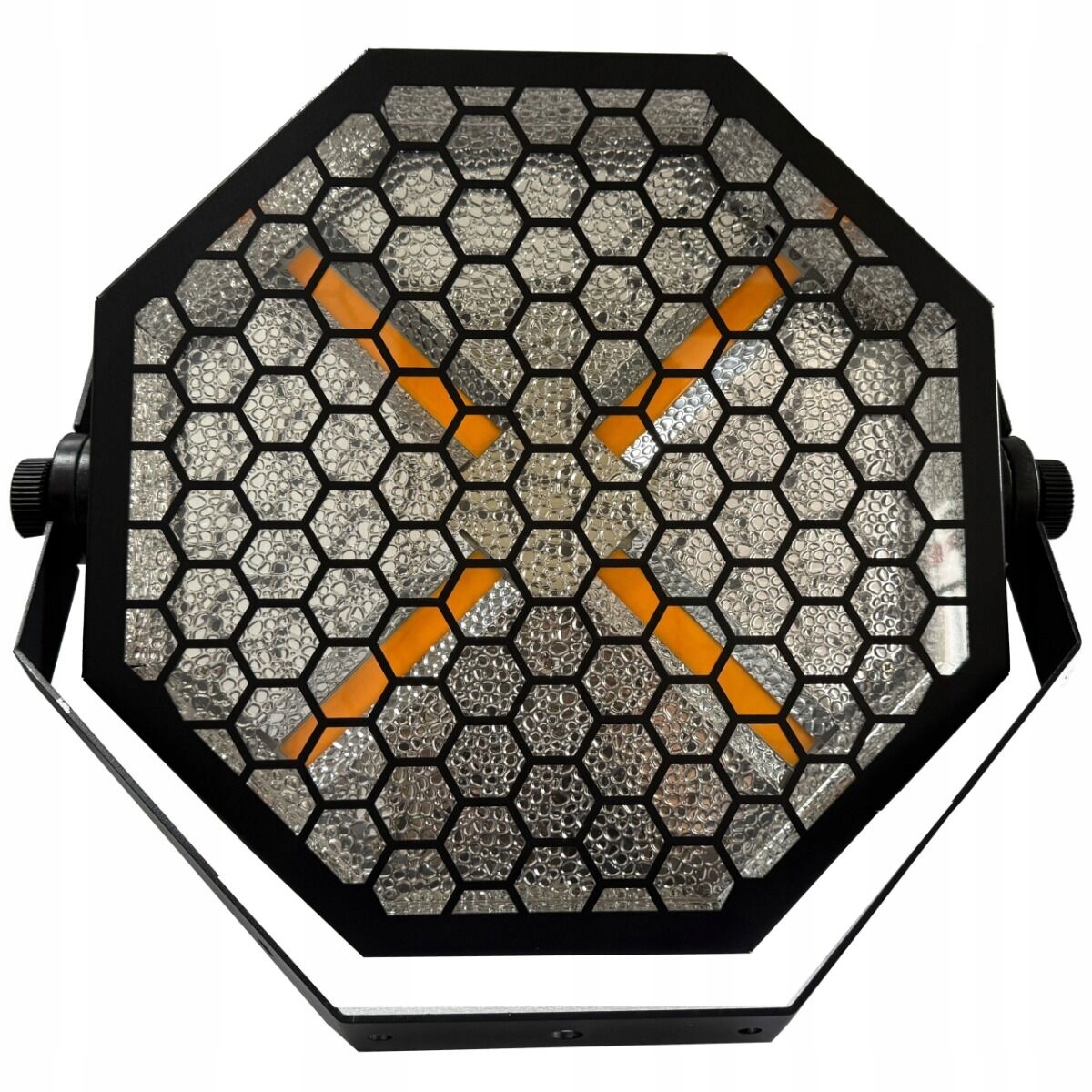 Reflektor Estradowy Sceniczny Vintage Retro ciepła biel 4x60W Ww Led Rgb