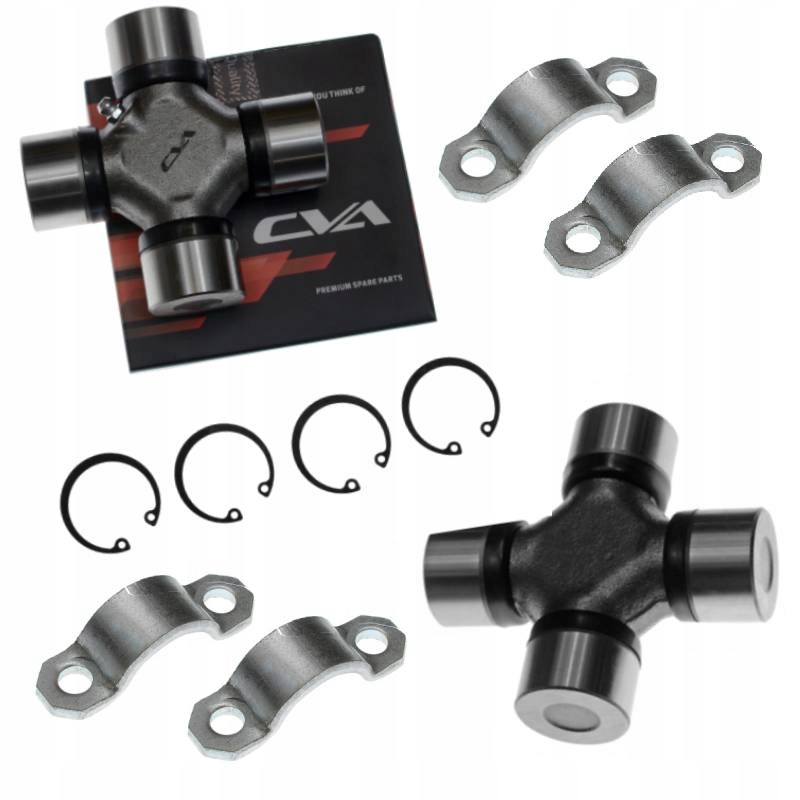 2 X Kříž Hnacího Hřídele 35x106 Strojů Jcb Cva! 914/35401 4 X Objímka