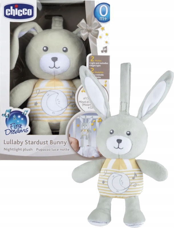 

Chicco Muzyczny Króliczek Lampka Pozytywka 0+