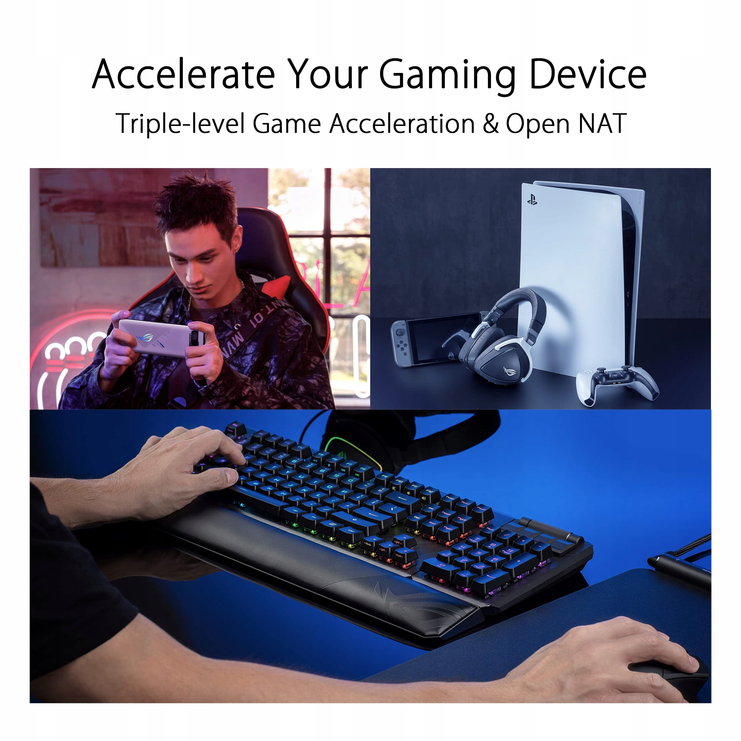 ASUS ROG Rapture GT6 System Mesh WiFi 6 Gaming Tri-Band 270m2 2.5G Port — miniatura 6