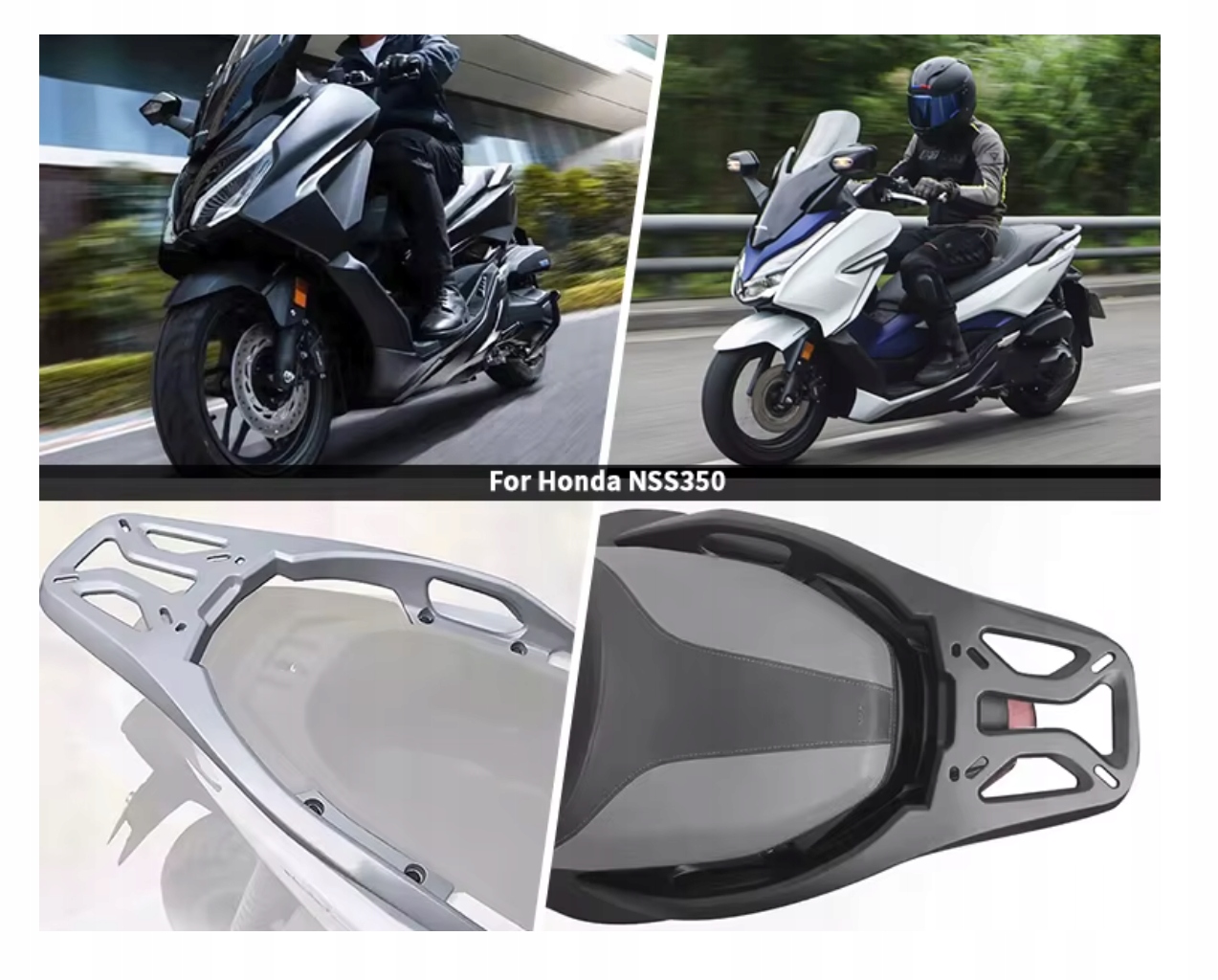 Nosič pod kufr, rukojeť spolujezdce, držák Honda Nss 250 Forza 19+