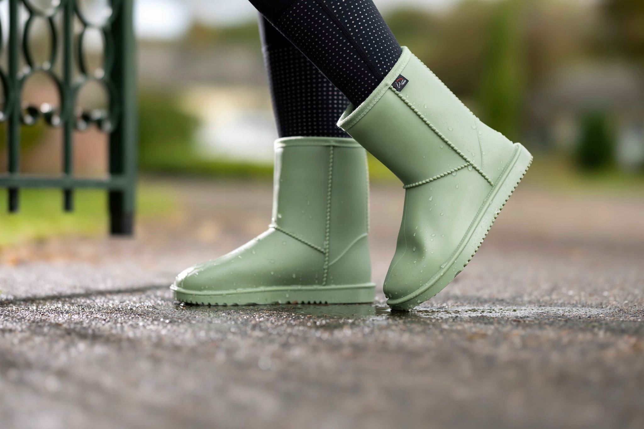 Hkm Buty kalosze wiosenno/letnie Davos Summer jade green 41
