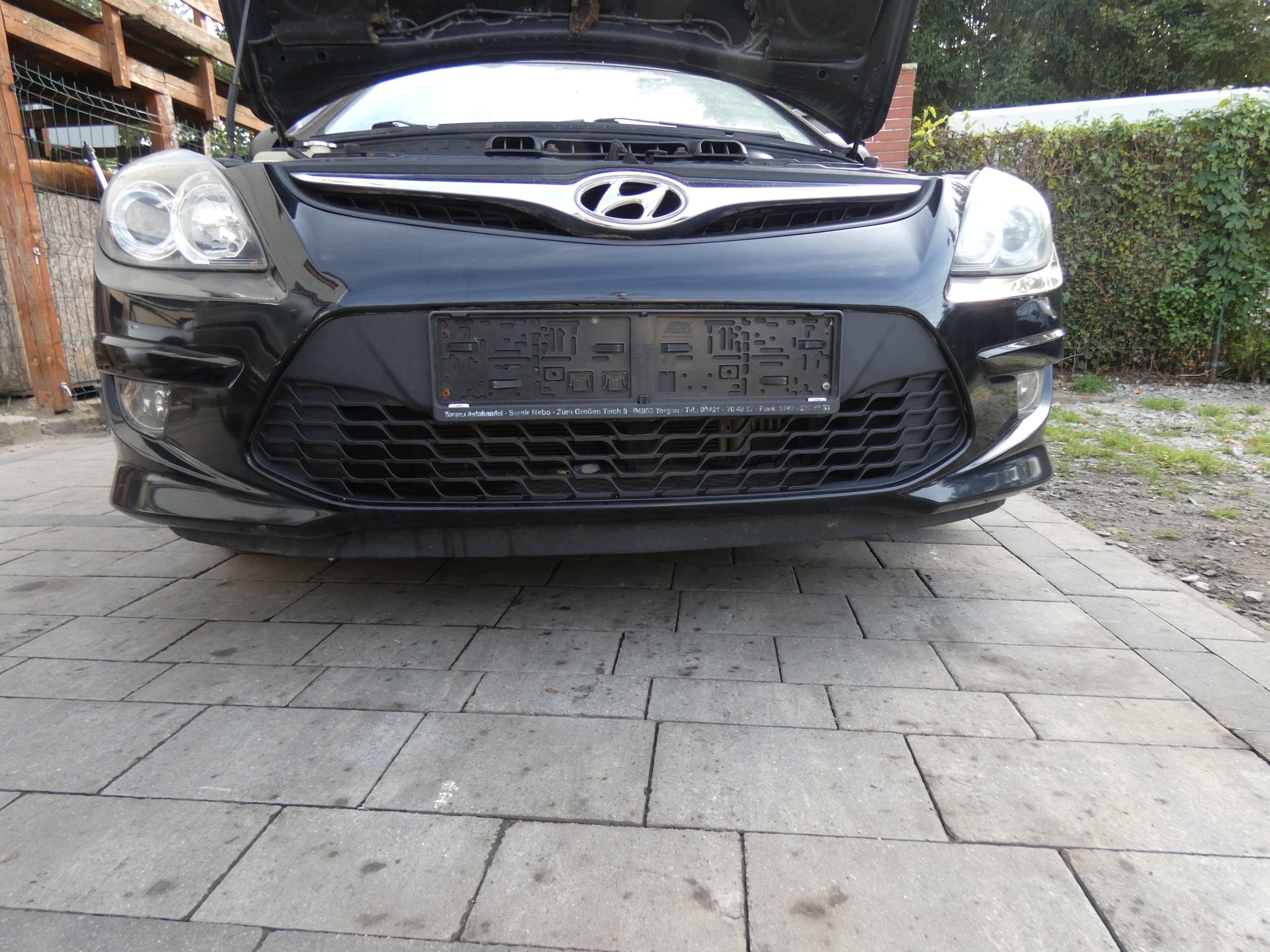 bumper front front HYUNDAI I30 and FD LIFT 10-12 colour PAE complete