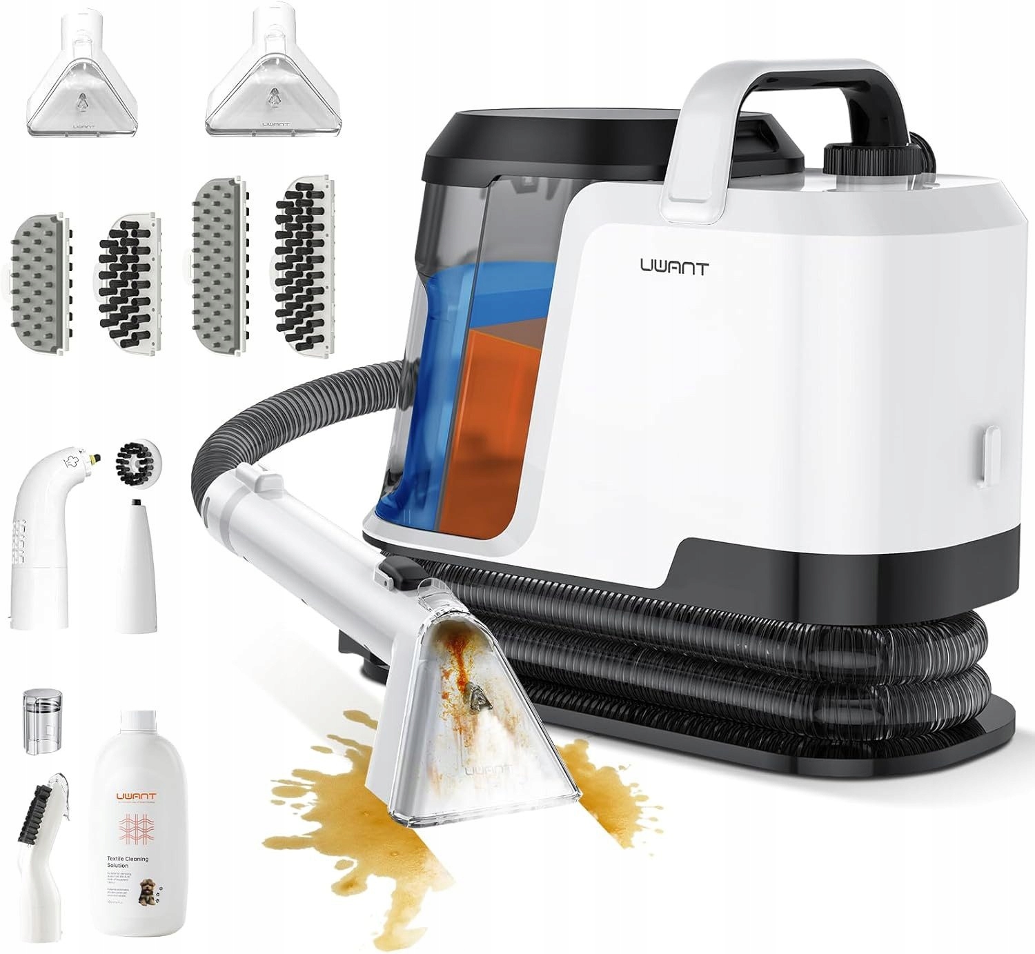 Multifunkční parní čistič a vysavač Uwant Y100 Steam, 18 kPa
