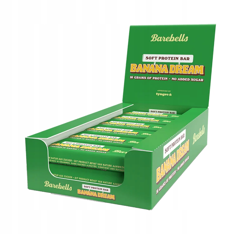 12x Barebells Soft Protein Bar 55g banana dream