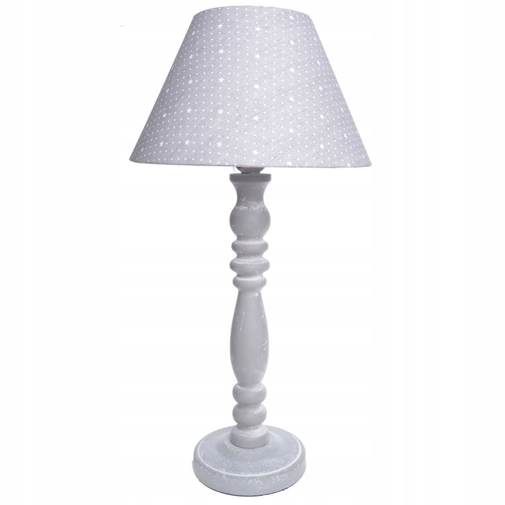 Lampy, nočné svetlo pre spálne šedá retro štýle vintage