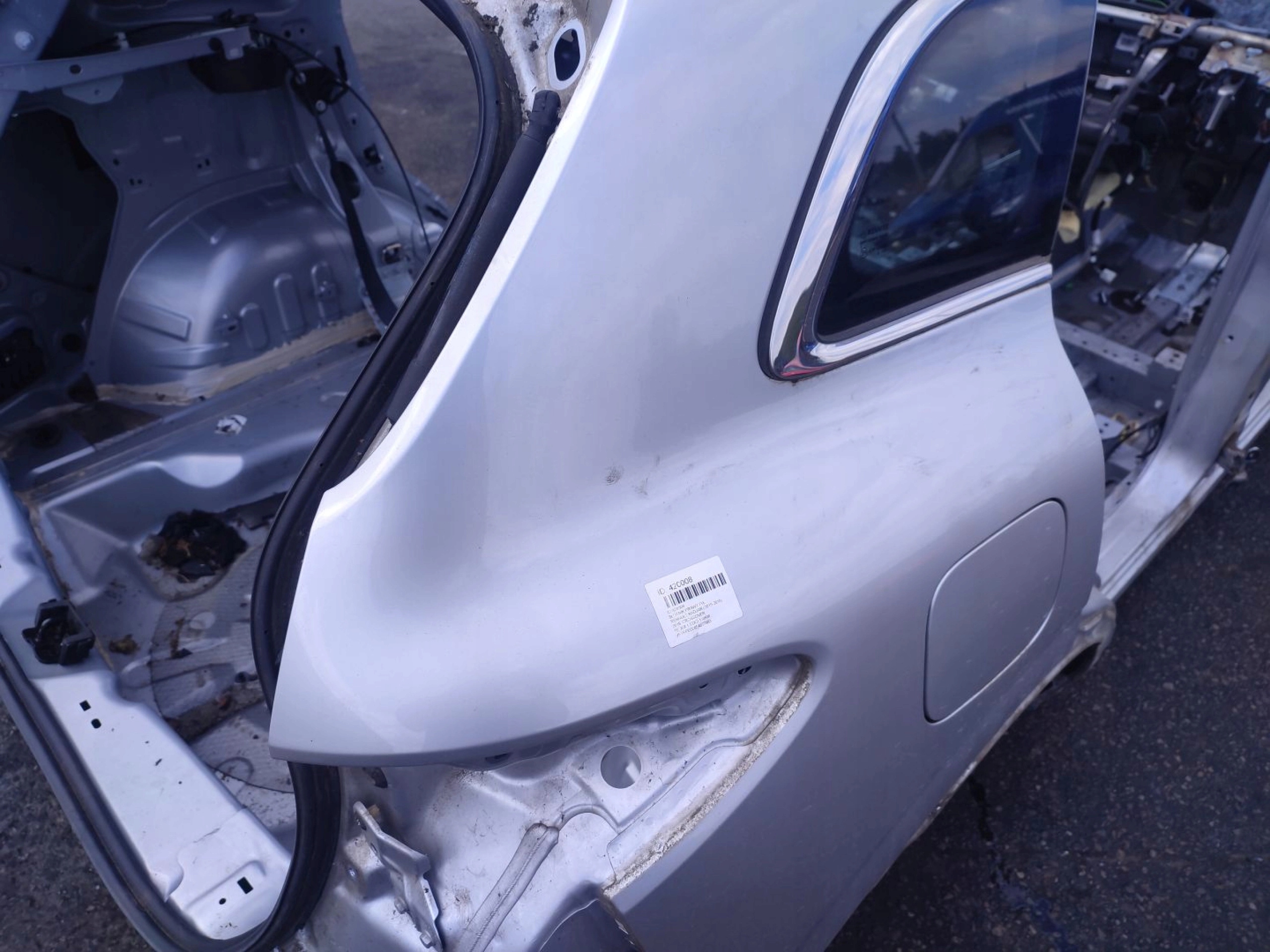 parafango Destra posteriore RENAULT KADJAR LAK: TED69 (2015-2018)
