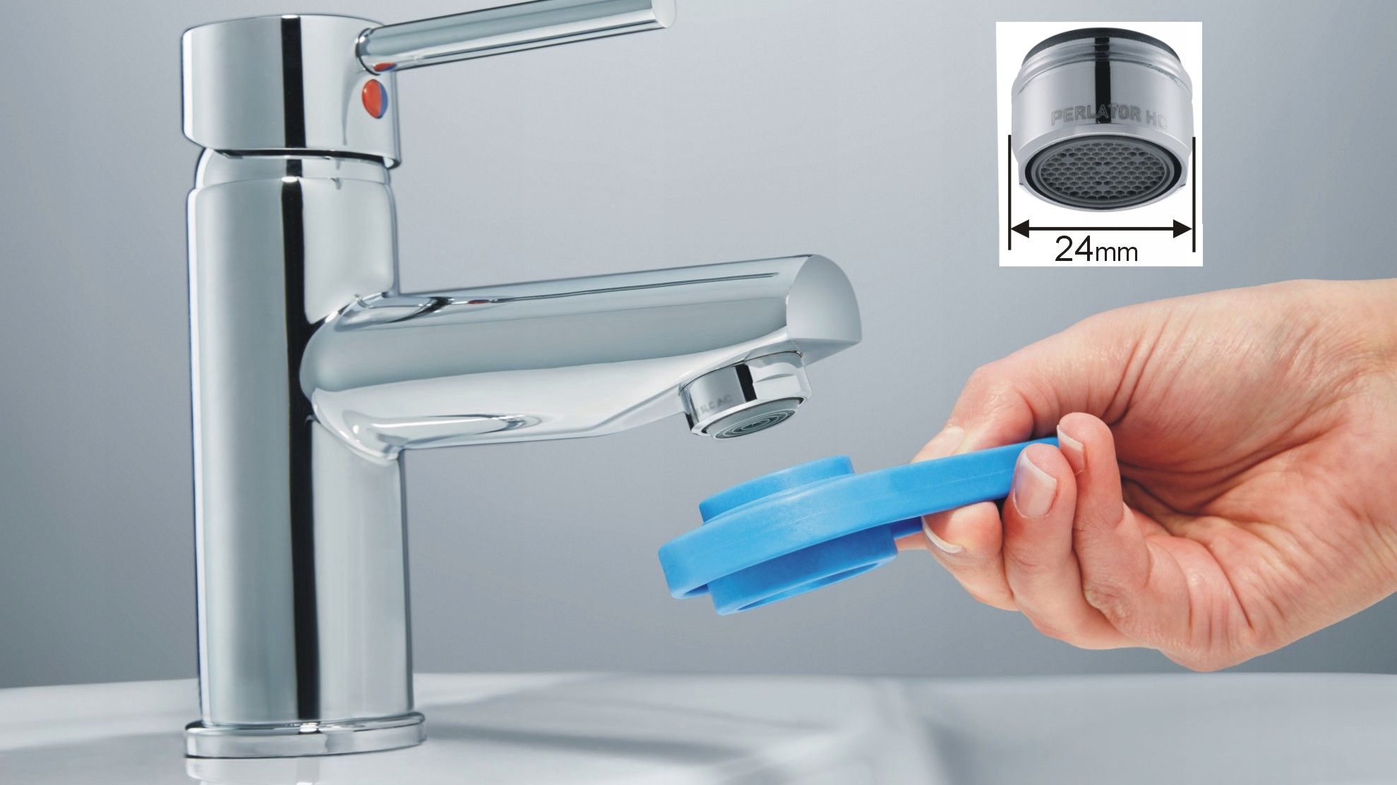 Perlator Neoperl Spray 1,3 l/min M24x1 SLC Kod producenta 40 7268 92