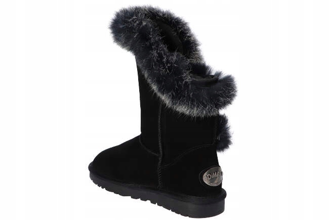 B029 ŚNIEGOWCE EMU BUTY ZIMOWE SKÓRZANE FUTRO B 36 Marka inna