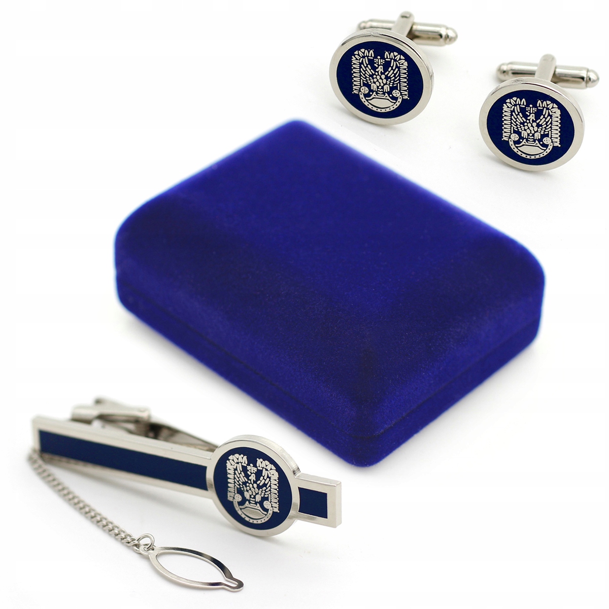 Siły Powietrzne spinki do mankietów i krawata 841a