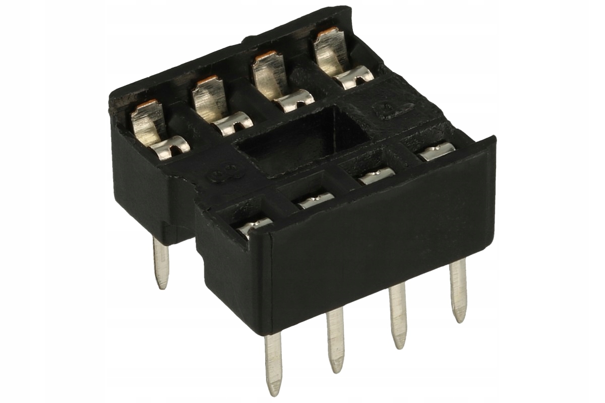 10x podstawka zwykła 8 pin DIP8