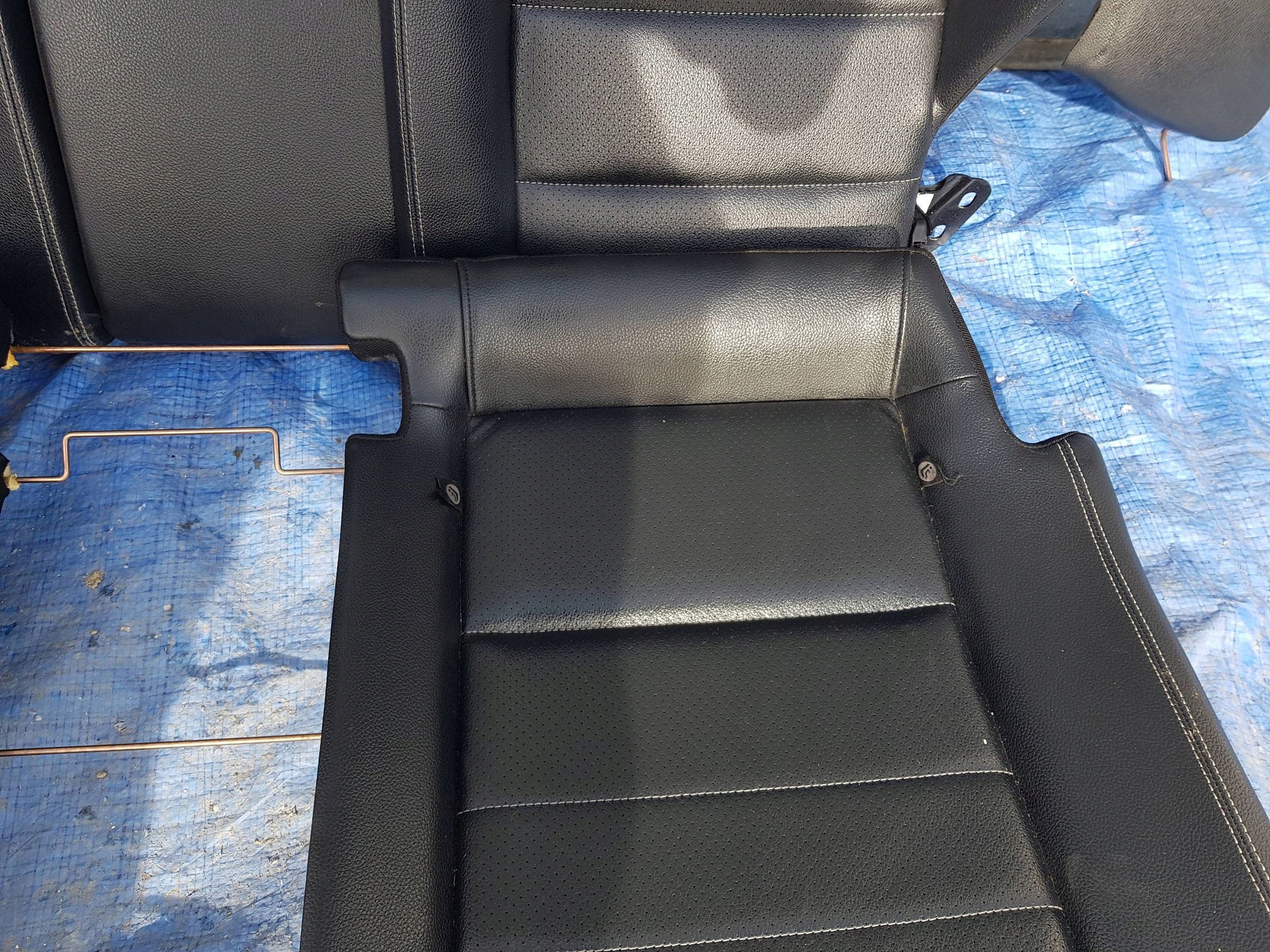 Sitz hinten heck siedzisko oparcie Mercedes E C207 W207