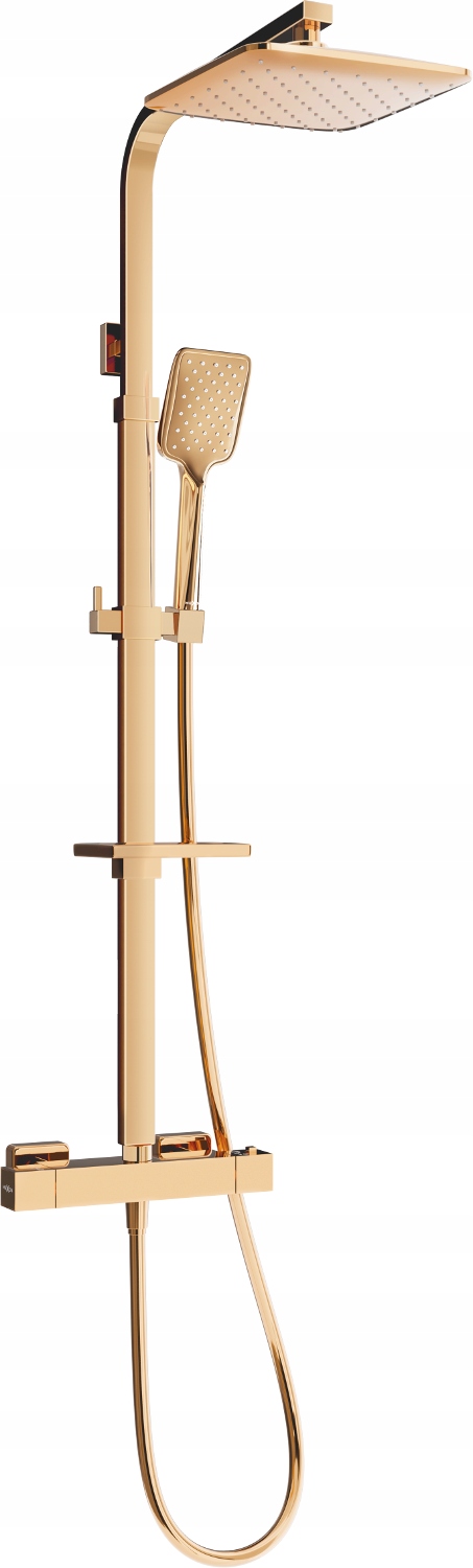 

Mexen CQ62 Zestaw Prysznic Bateria Termostat Rose
