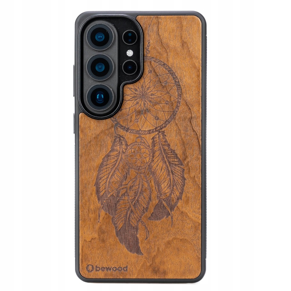 Dřevěné Pouzdro Bewood pro Samsung Galaxy S26 Ultra Lapač Snů Imbuia
