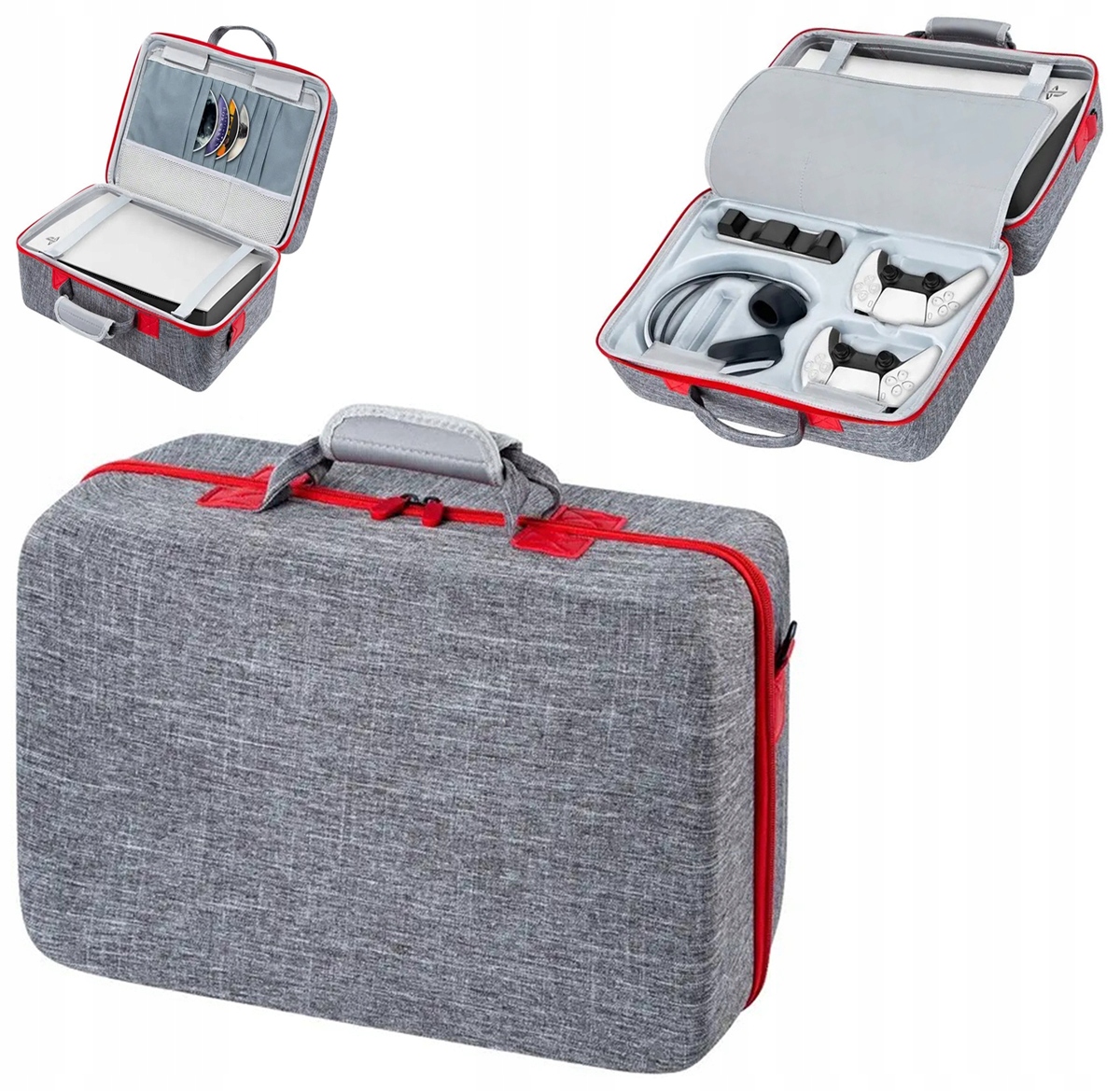 TORBA PODRÓŻNA WALIZKA DO PRZECHOWYWANIA PLAYSTATION 5 I PADÓW PS5 PSP32