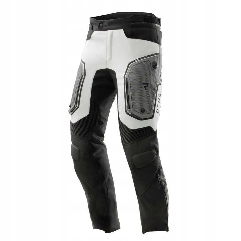 Textilné Motocyklové Nohavice Rebelhorn Borg 2 Black Grey M