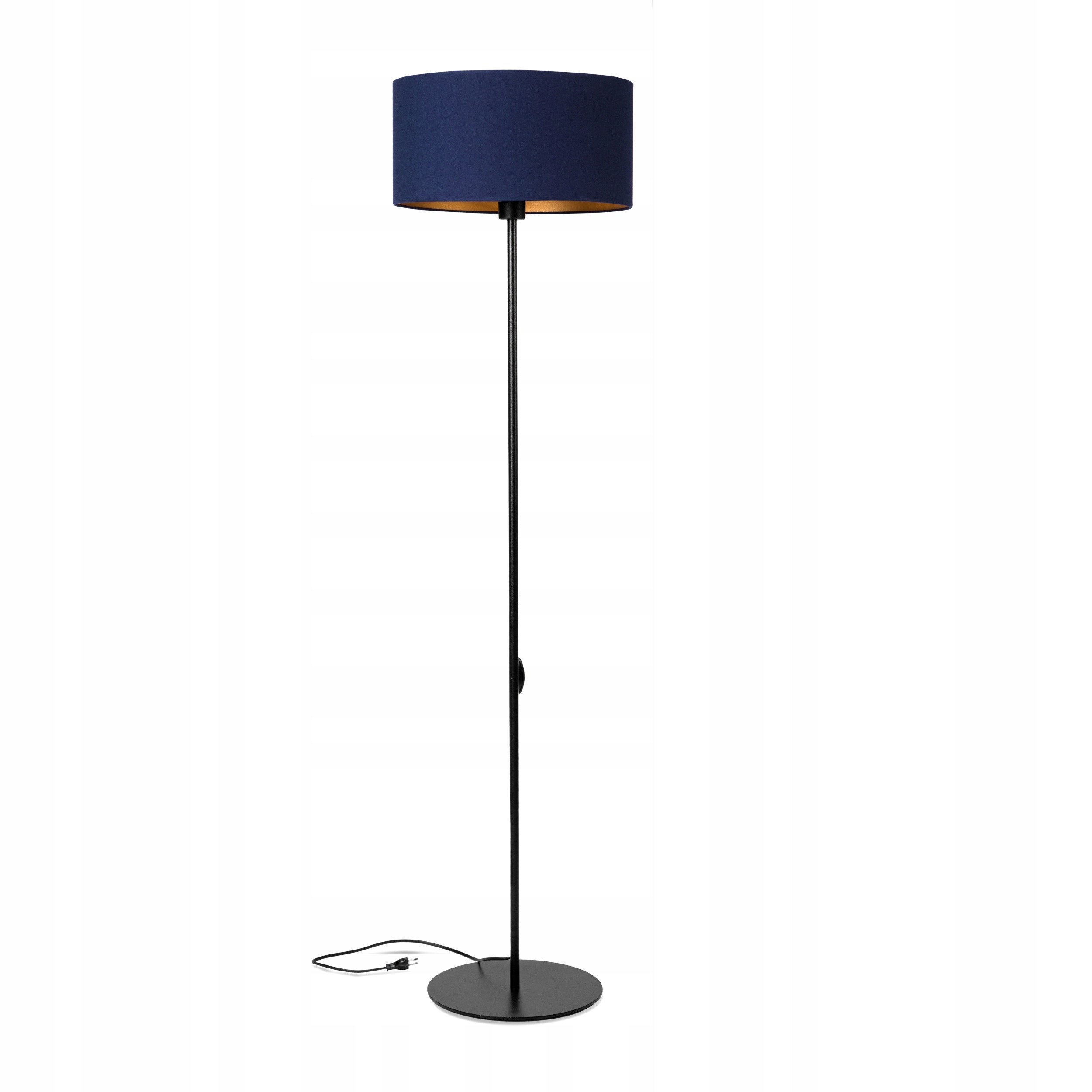 

Lampa Stojąca Podłogowa Abażur Tkanina Loft Led