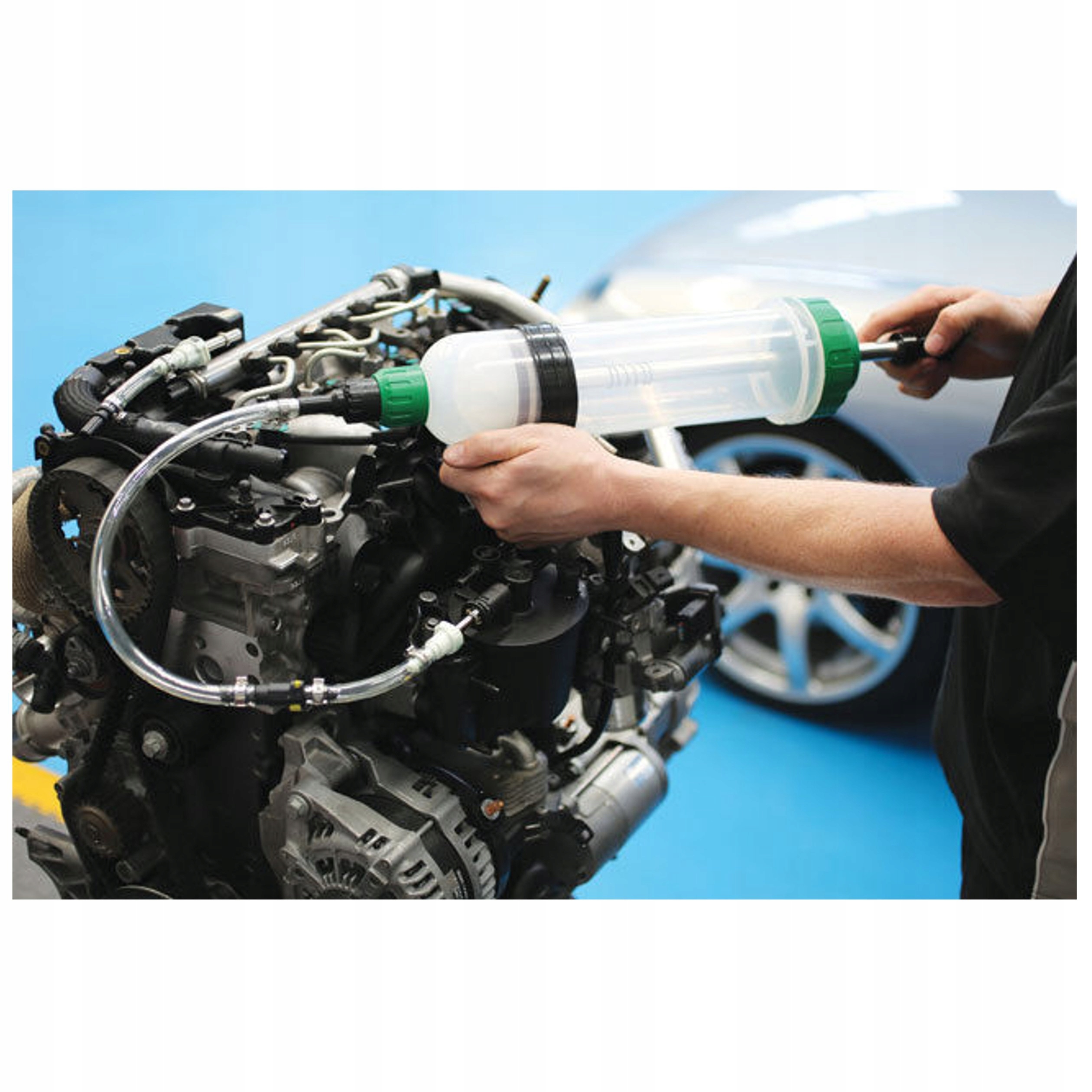 ODSYSARKA OLEJU STRZYKAWKA SZPRYCA OLEJNICA 1,5L Marka Satra