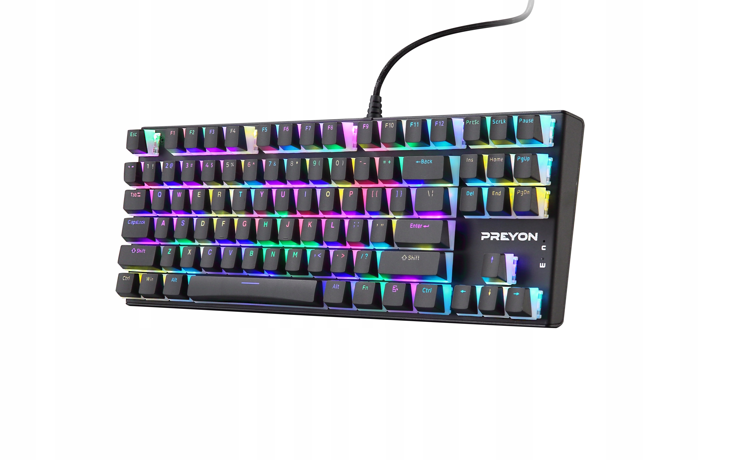 

Klawiatura gamingowa Tkl Preyon Blue Blitz Claw