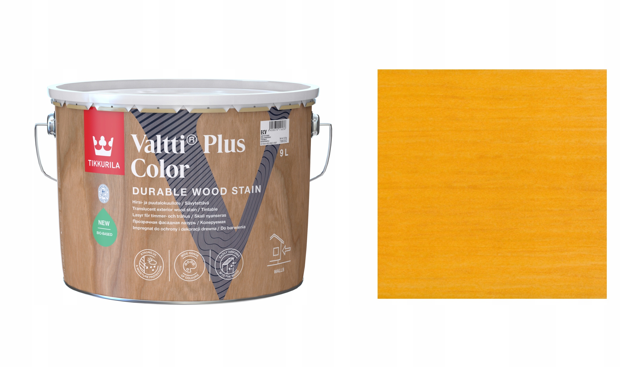 Tikkurila Valtti Plus Color 9L 5050 Mesi- Impregnat Szybkoschnący