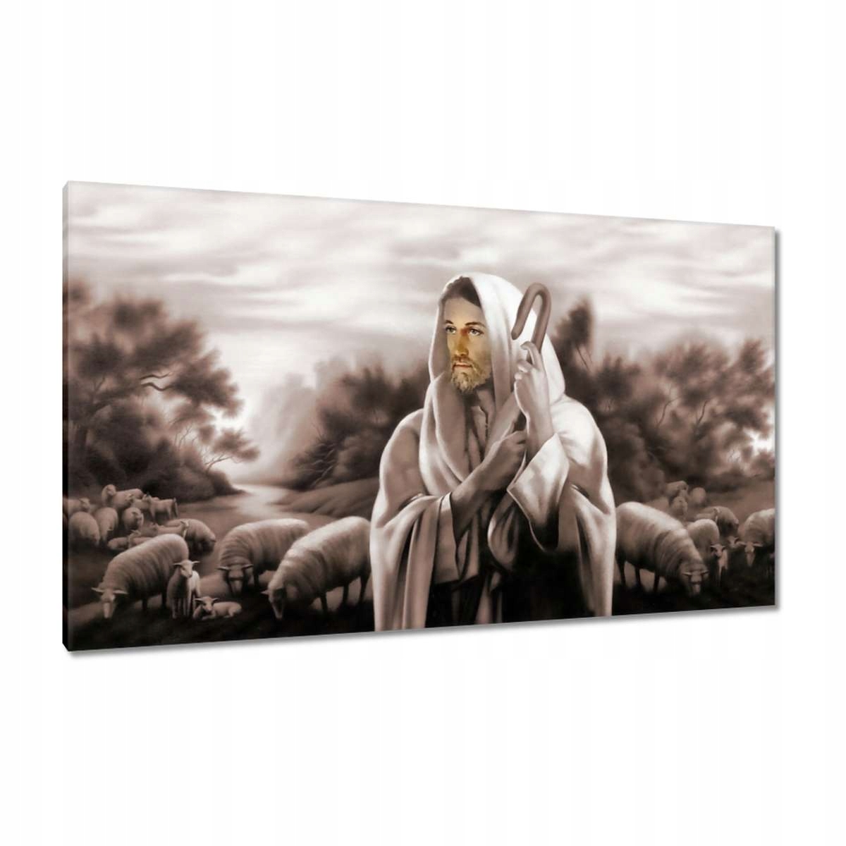 Obrazy 120x70 Dobrý pastýř Ovečky