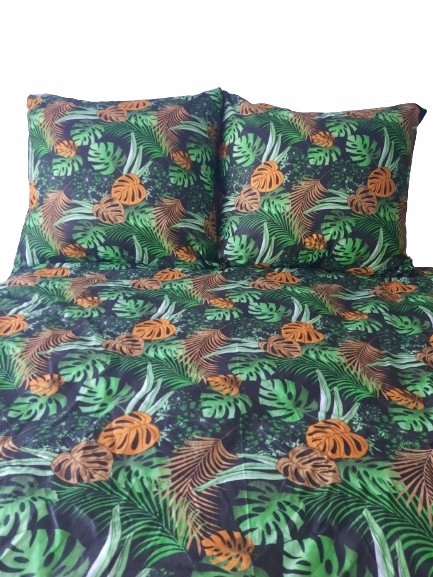 Povlečení s motivem Bavlna Monstera 140x200 cm