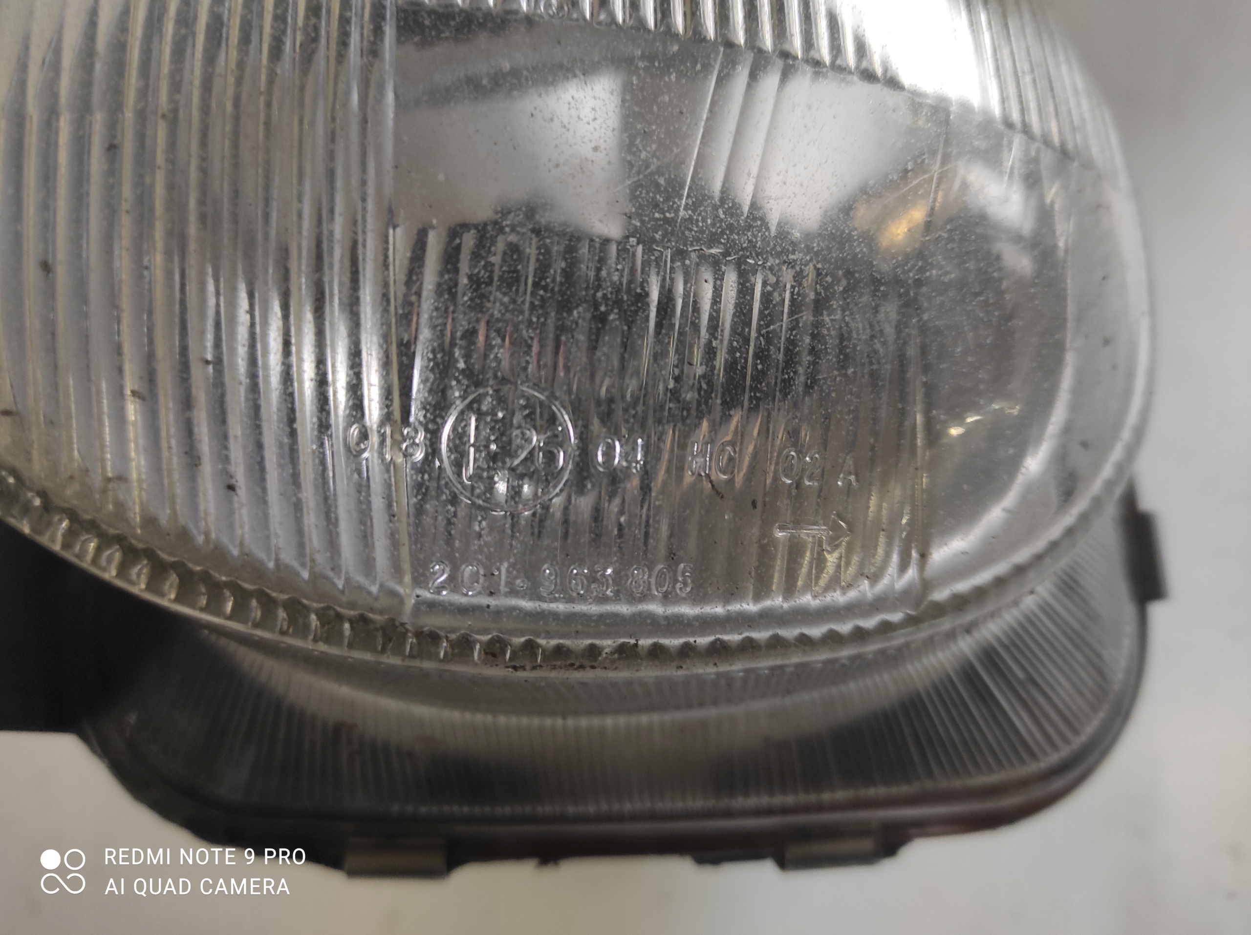 light left reflektor left Fiat Multipla