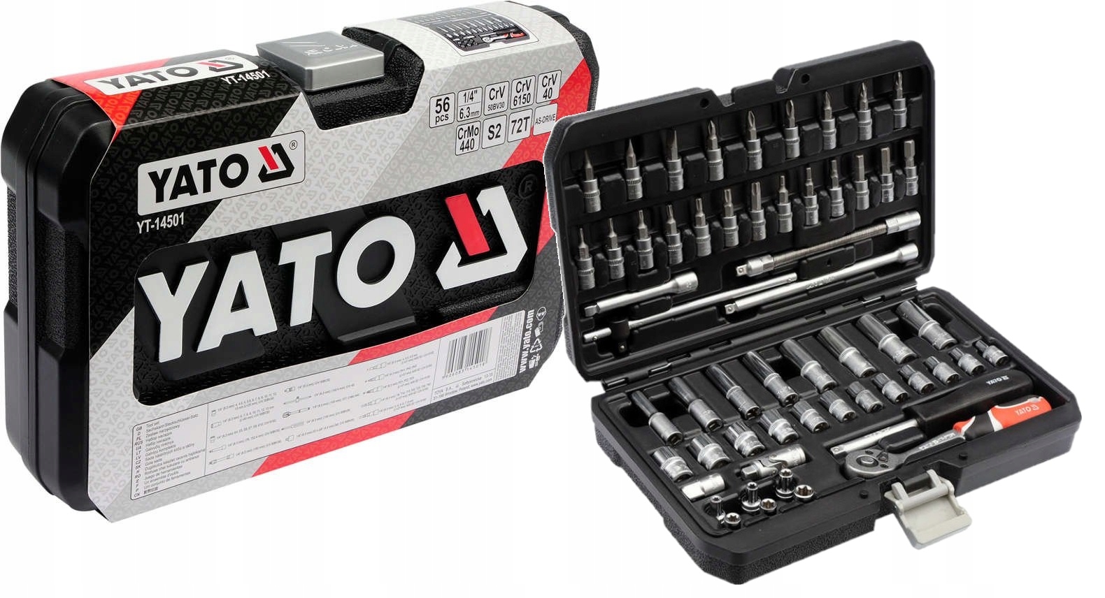 Набір ручних ключів YATO YT-14501