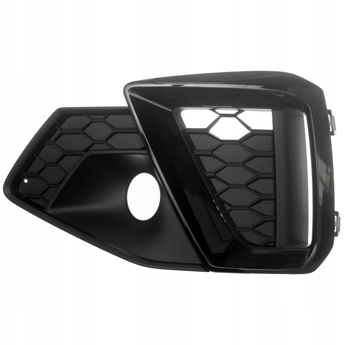 Audi A4 (B9) 2019- S-line Atrapa Mřížka Nárazníku Levá Černá 8WD807681M