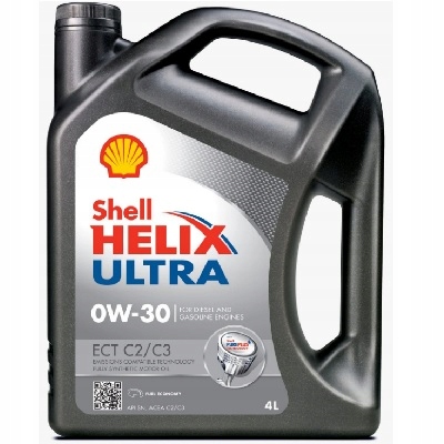 Olej 0V30 4 L Shell Helix Ultra C2/C3