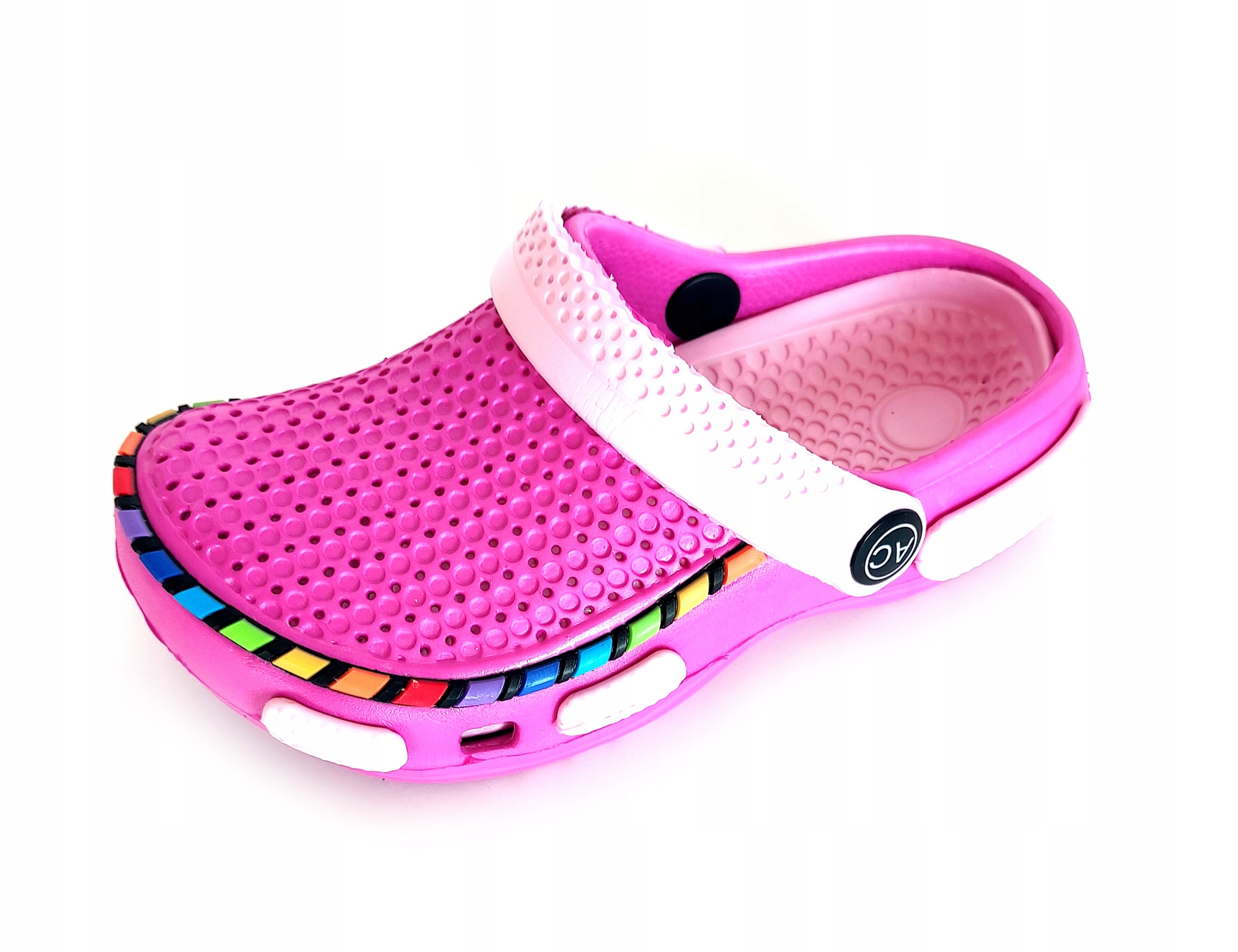 

Crocsy Klapki American na basen róż fuchsia 26