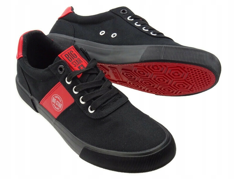 

Sneakersy tenisówki męskie Big Star 4255 Biały 42