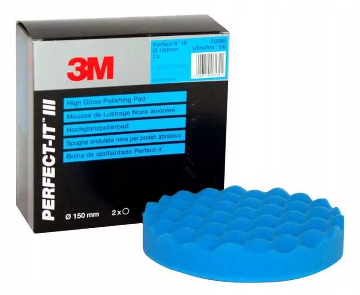 

3M Gąbka Polerska Na Rzep 150mm Niebieska 50388
