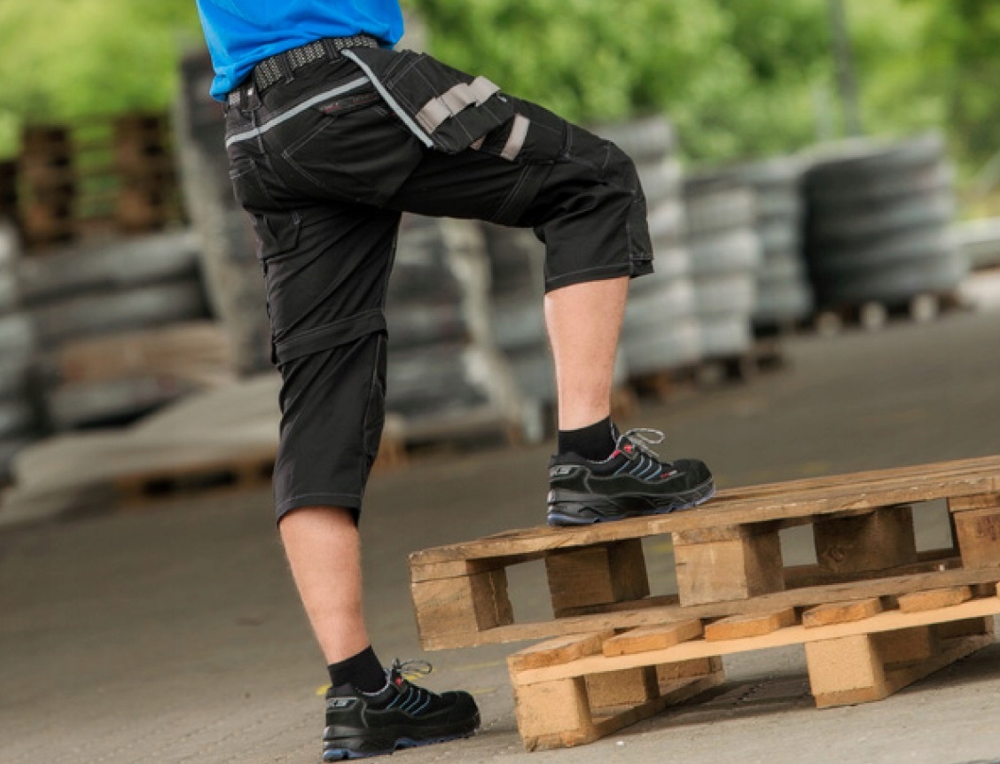 60% Spodnie męskie bawełniane z paskiem szorty robocze MOCNE SZWY 2XL Rodzaj inny