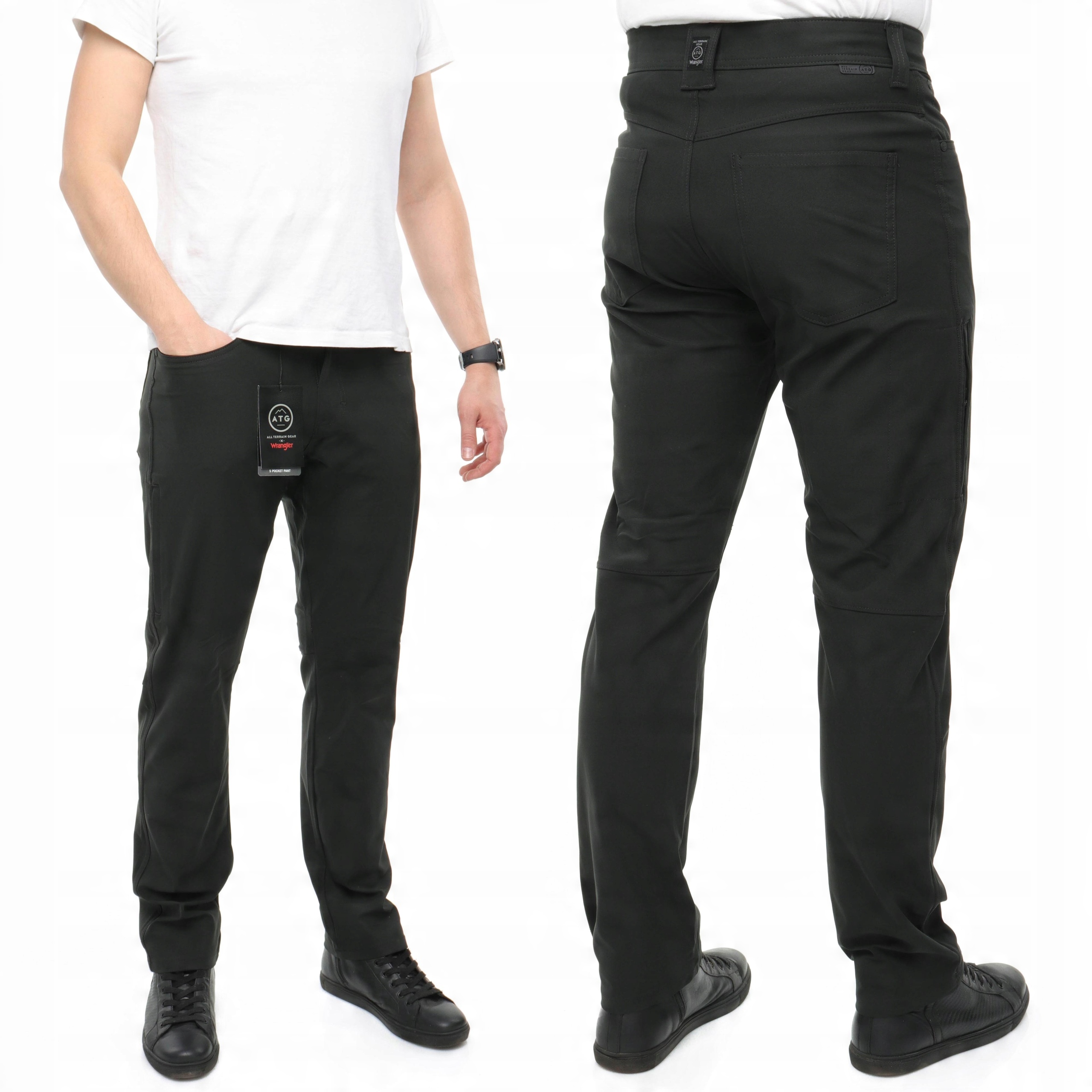 

Wrangler Atg Pant spodnie proste czarne W36 L30