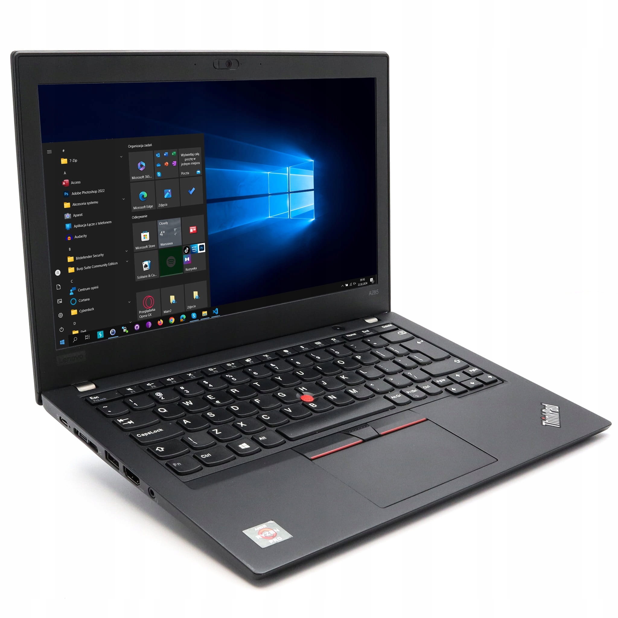 Laptop Lenovo ThinkPad A285 Ryzen 5 PRO 2500U 8GB RAM 256GB Laptop Lenovo ThinkPad A285 Ryzen 5 PRO 2500U 8GB RAM 256GB