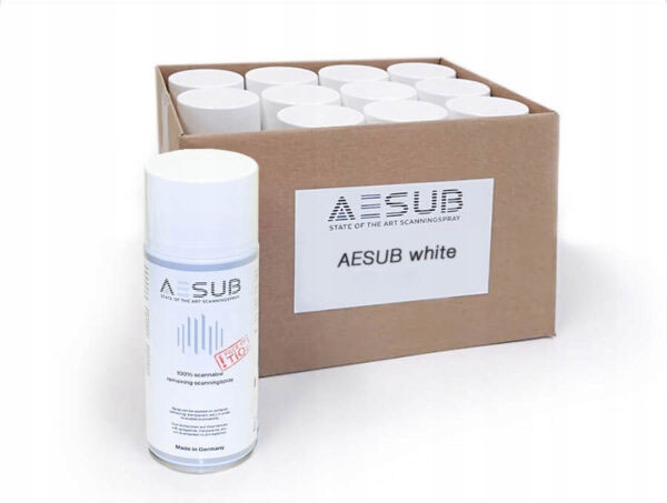 Spray Aesub White 400ml 12 szt.| Wytrzymały i długotrwały