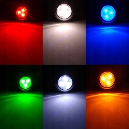 

Wodoodporna Lampka Led 3xSMD 12/24V -kolory