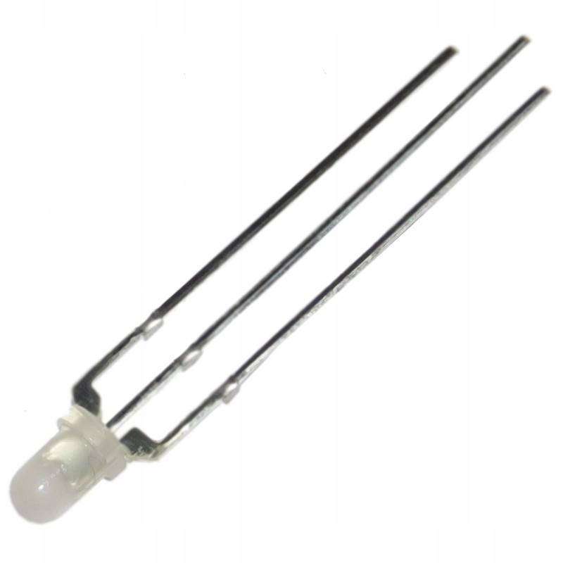 

Dioda Led 3mm 2-kolory czerwony zielony katoda x5