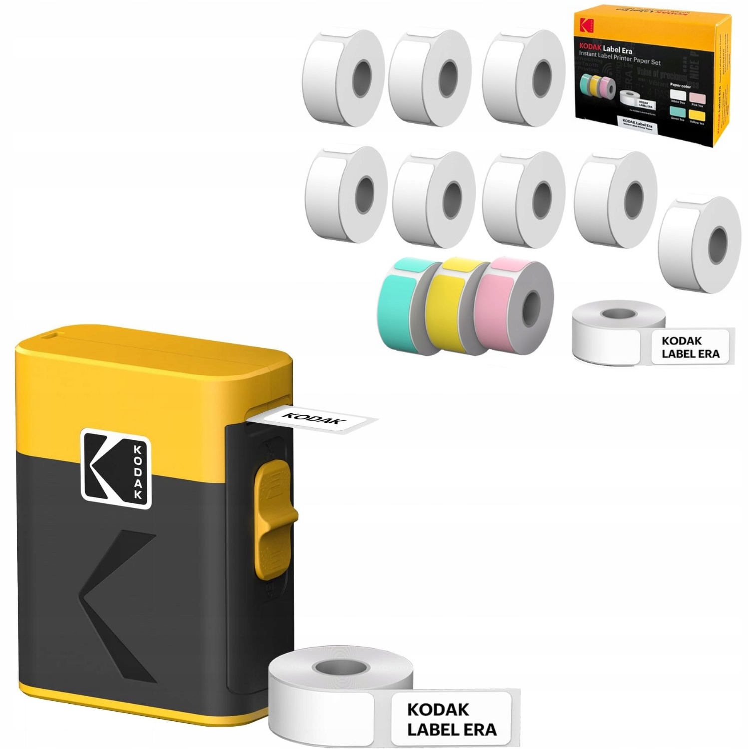 Kodak Label Era M50 Tlačiareň na etikety Nálepiek Grafik Vložka Rolky 13ks