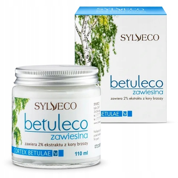 Sylveco Betuleco, suspenze, 2% extrakt z březové kůry, 100 ml