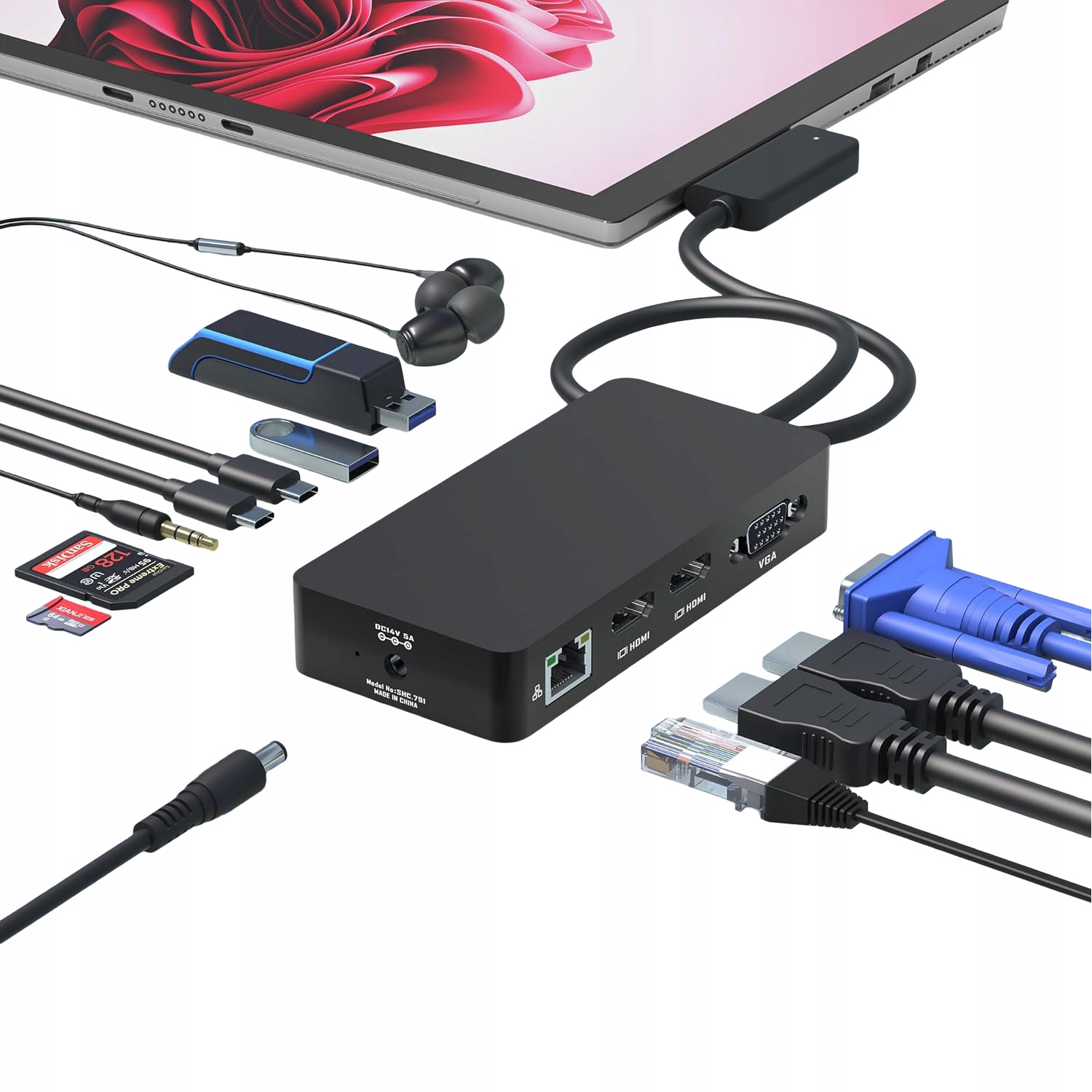 Dokovací Stanice Surface Pro 12 V 1 Pro Microsoft