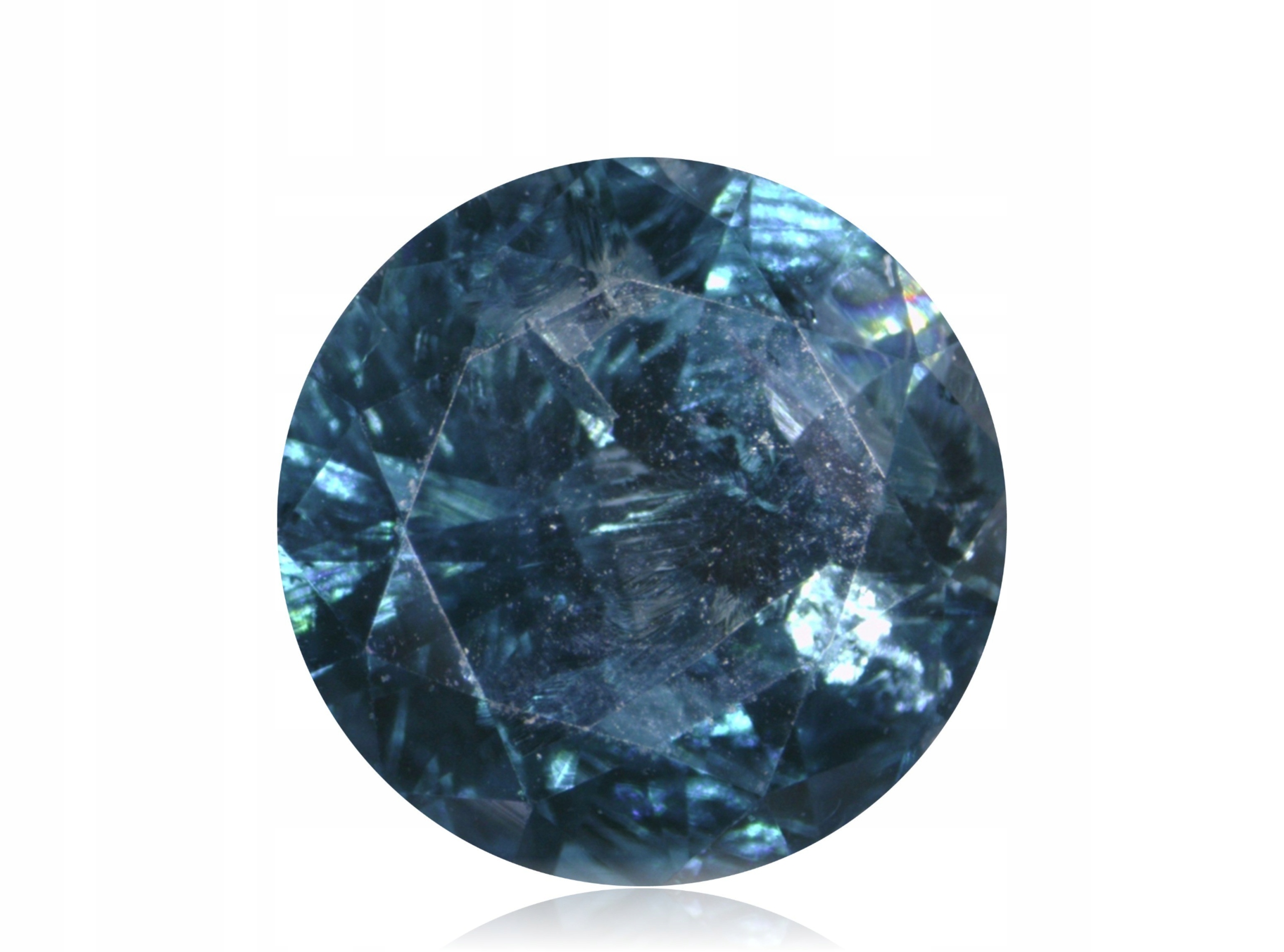 Diamant 0.20ct Modrý Briliant I3 eCertifikát Wbd