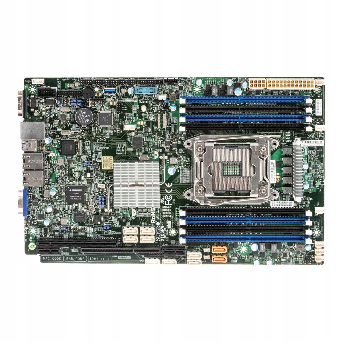 Supermicro X10SRW-F Socket LGA2011-3 DDR4 Intel C612 System Board