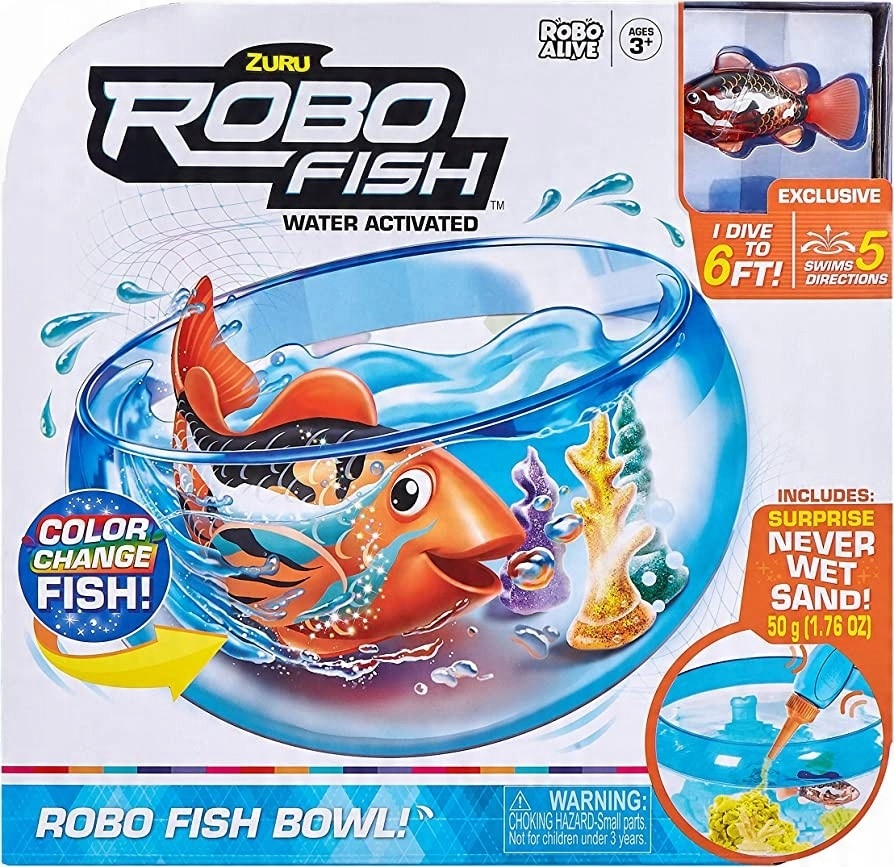 

Rybka Interaktywna Zuru Robo Fish Akwarium