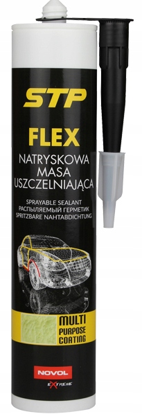 

Novol Stp Flex Masa Natryskowa 290Ml Czarna