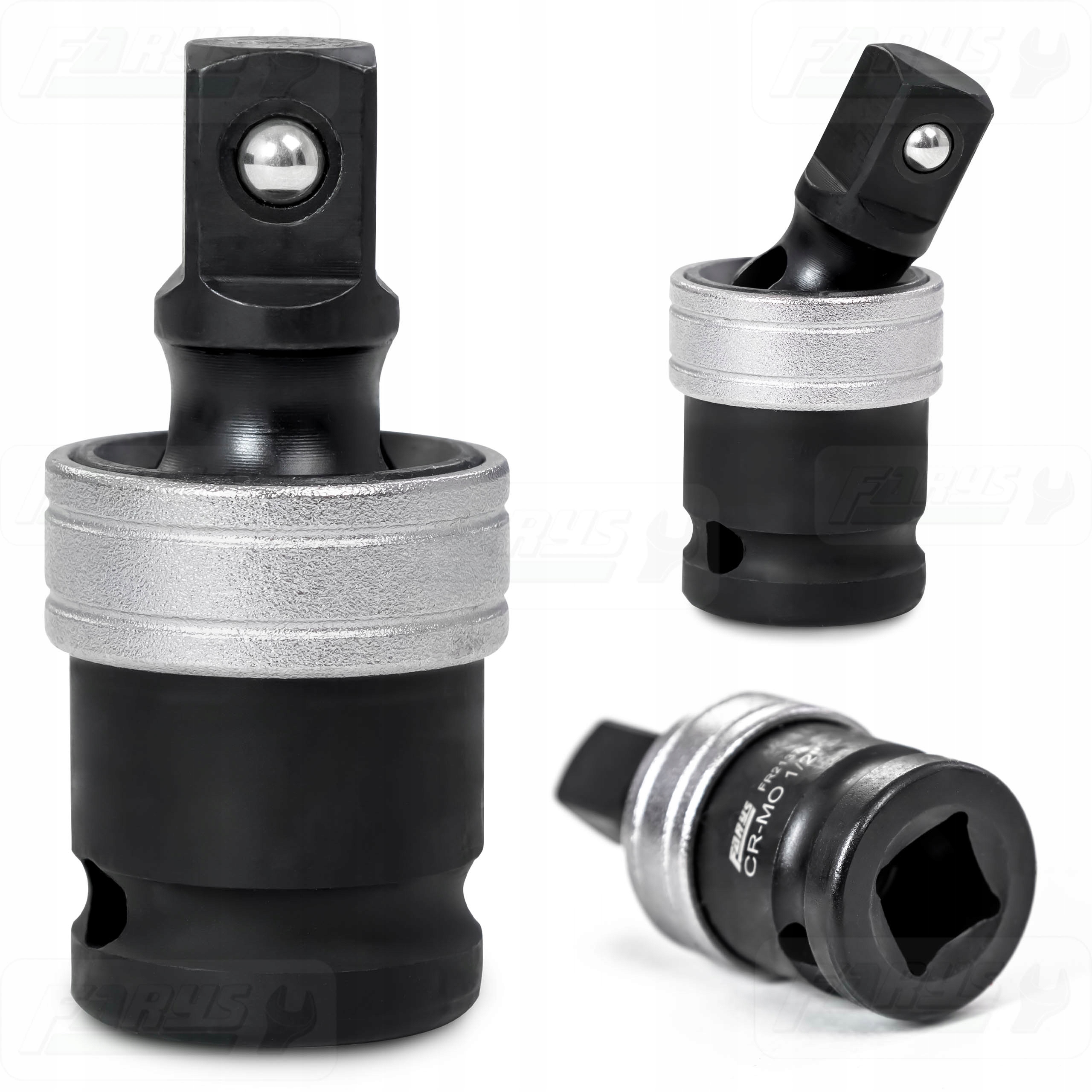 Przegub Cardana 1/2" Udarowy Mocny Przegub Kulowy do Nasadek CrMo